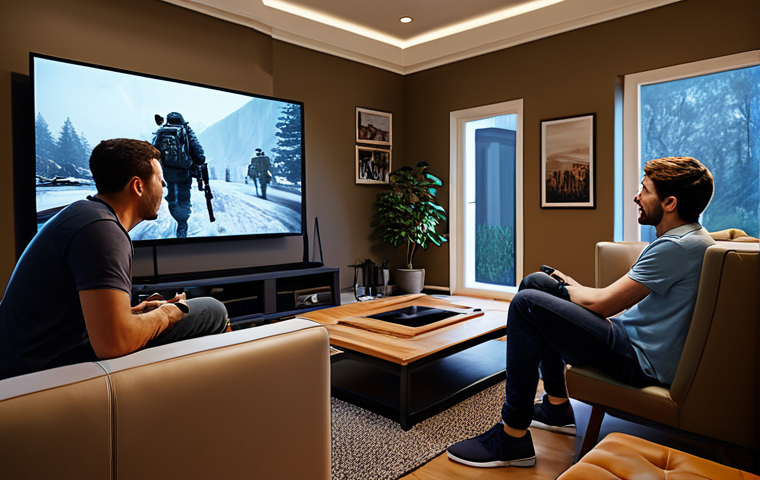 무료 FPS 게임과 유료 FPS 게임의 차이 - **

A first-person view from inside a futuristic spaceship cockpit, fully clothed pilot visible, app...