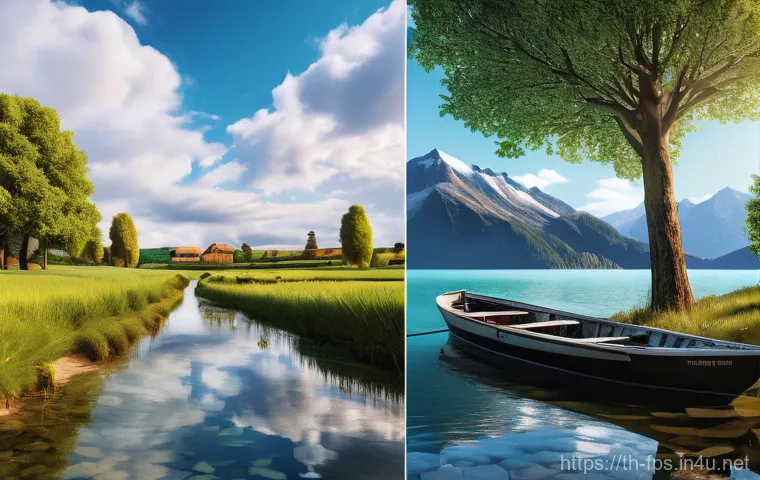 FPS 속의 현실 세계 무기와의 차이 - Here are three detailed image generation prompts in English: