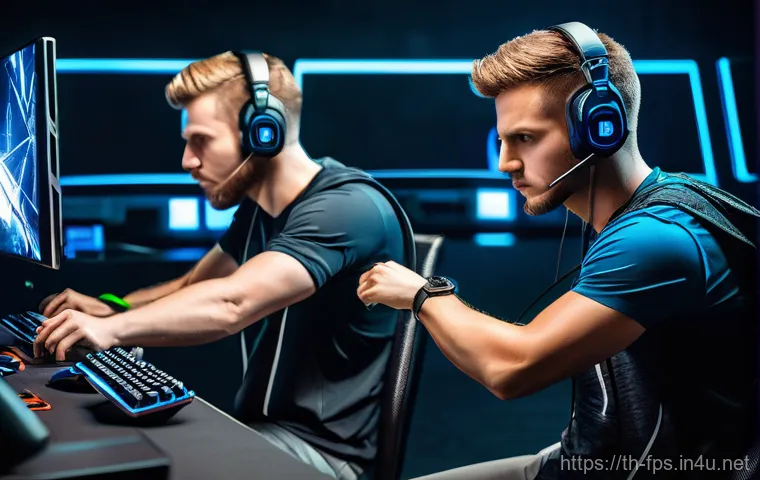 FPS 속도 조작을 위한 DPI 설정 - **Prompt 1: The DPI Revelation**
    "A wide shot of a young adult gamer (gender-neutral, wearing a ...